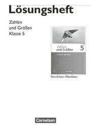 Cover von Zahlen und Größen - Nordrhein-Westfalen Kernlehrpläne - Ausgabe 2013 - 5. Schuljahr