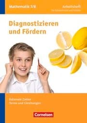 Cover von Diagnostizieren und Fördern - Arbeitshefte - Mathematik - 7./8. Schuljahr
