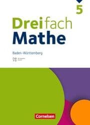 Cover von Dreifach Mathe - Baden-Württemberg - 5. Schuljahr