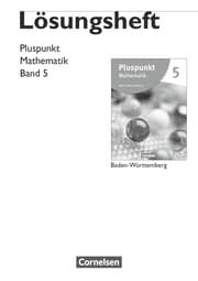 Cover von Pluspunkt Mathematik - Baden-Württemberg - Neubearbeitung - Band 5