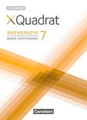 Cover von XQuadrat - Baden-Württemberg - 7. Schuljahr