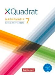 Cover von XQuadrat - Baden-Württemberg - 7. Schuljahr