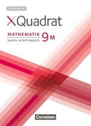 Cover von XQuadrat - Baden-Württemberg - 9. Schuljahr