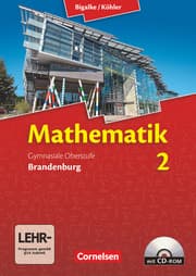 Cover von Bigalke/Köhler: Mathematik - Brandenburg - Ausgabe 2013 - Band 2
