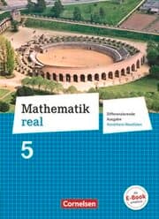 Cover von Mathematik real - Differenzierende Ausgabe Nordrhein-Westfalen - 5. Schuljahr