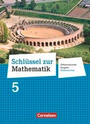 Cover von Schlüssel zur Mathematik - Differenzierende Ausgabe Niedersachsen - 5. Schuljahr