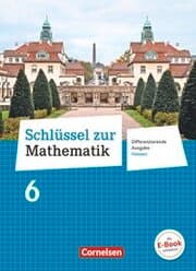 Cover von Schlüssel zur Mathematik - Differenzierende Ausgabe Hessen - 6. Schuljahr
