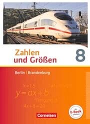 Cover von Zahlen und Größen - Berlin und Brandenburg - 8. Schuljahr