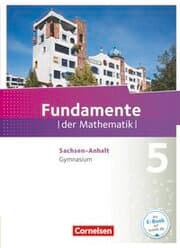 Cover von Fundamente der Mathematik - Sachsen-Anhalt ab 2015 - 5. Schuljahr