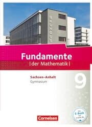 Cover von Fundamente der Mathematik - Sachsen-Anhalt ab 2015 - 9. Schuljahr