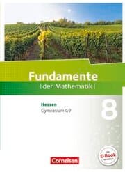 Cover von Fundamente der Mathematik - Hessen ab 2017 - 8. Schuljahr