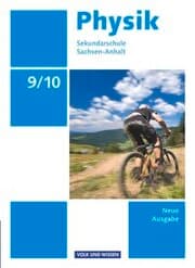 Cover von Physik - Ausgabe Volk und Wissen - Sekundarschule Sachsen-Anhalt - Neue Ausgabe - 9./10. Schuljahr