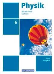 Cover von Physik - Ausgabe Volk und Wissen - Mittelschule Sachsen - Neue Ausgabe - 6. Schuljahr