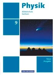 Cover von Physik - Ausgabe Volk und Wissen - Mittelschule Sachsen - Neue Ausgabe - 9. Schuljahr