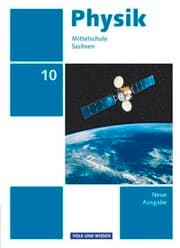 Cover von Physik - Ausgabe Volk und Wissen - Mittelschule Sachsen - Neue Ausgabe - 10. Schuljahr