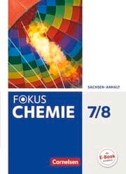 Cover von Fokus Chemie - Sachsen-Anhalt ab 2017 - 7./8. Schuljahr