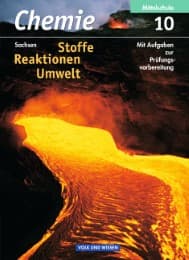 Cover von Chemie: Stoffe, Reaktionen, Umwelt, Mittelschule Sachsen