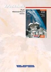 Cover von Physik - Ausgabe Volk und Wissen - Mittelschule Sachsen - 9. Schuljahr