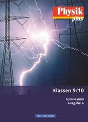 Cover von Physik plus - Gymnasium - Ausgabe A - 9./10. Schuljahr