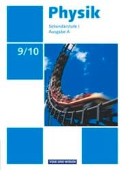 Cover von Physik - Ausgabe Volk und Wissen - Ausgabe A - Sekundarstufe I - 9./10. Schuljahr