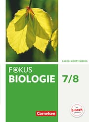 Cover von Fokus Biologie - Neubearbeitung - Baden-Württemberg - 7./8. Schuljahr