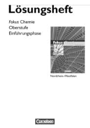 Cover von Fokus Chemie, Einführungsphase Oberstufe, NRW, Gy
