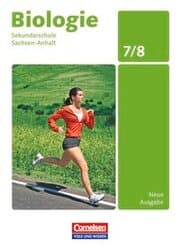 Cover von Biologie - Ausgabe Volk und Wissen - Sekundarschule Sachsen-Anhalt - Neue Ausgabe - 7./8. Schuljahr