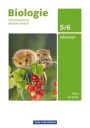 Cover von Biologie - Ausgabe Volk und Wissen - Sekundarschule Sachsen-Anhalt - Neue Ausgabe - 5./6. Schuljahr