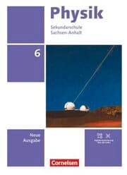 Cover von Physik - Neue Ausgabe - Sachsen-Anhalt 2022 - 6. Schuljahr
