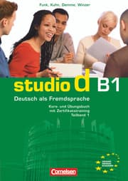 Cover von Studio d - Deutsch als Fremdsprache - Grundstufe - B1: Teilband 1