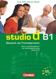 Cover von Studio d - Deutsch als Fremdsprache - Grundstufe - B1: Teilband 2