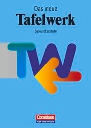 Cover von Das Tafelwerk - Formelsammlung für die Sekundarstufe I - Ausgabe 1998