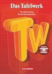 Cover von Das Tafelwerk - Formelsammlung für die Sekundarstufe I - Östliche Bundesländer und Berlin