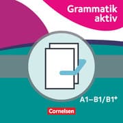 Cover von Grammatik aktiv - Deutsch als Fremdsprache - 1. Ausgabe - A1-B1