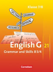 Cover von English G 21 - Ausgabe B - Band 3/4: 7./8. Schuljahr
