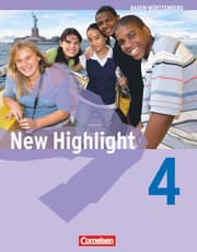 Cover von New Highlight - Baden-Württemberg - Band 4: 8. Schuljahr