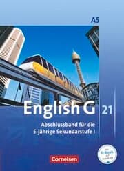 Cover von English G 21 - Ausgabe A - Abschlussband 5: 9. Schuljahr - 5-jährige Sekundarstufe I