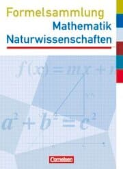 Cover von Formelsammlungen Sekundarstufe I - Westliche Bundesländer (außer Bayern)