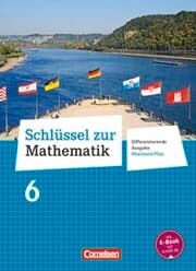 Cover von Schlüssel zur Mathematik - Differenzierende Ausgabe Rheinland-Pfalz - 6. Schuljahr
