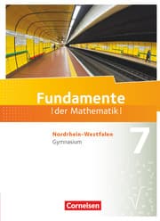 Cover von Fundamente der Mathematik - Nordrhein-Westfalen - 7. Schuljahr