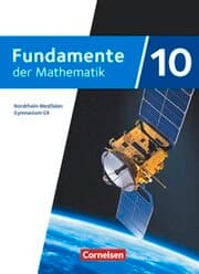 Cover von Fundamente der Mathematik - Nordrhein-Westfalen - 10. Schuljahr