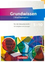 Cover von Fundamente der Mathematik - Übungsmaterialien Sekundarstufe I/II - 5. bis 10. Schuljahr