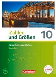 Cover von Zahlen und Größen - Nordrhein-Westfalen Kernlehrpläne - Ausgabe 2013 - 10. Schuljahr - Grundkurs