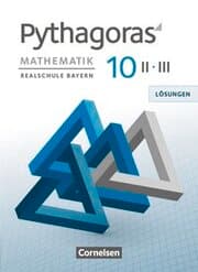 Cover von Pythagoras - Realschule Bayern - 10. Jahrgangsstufe (WPF II/III)