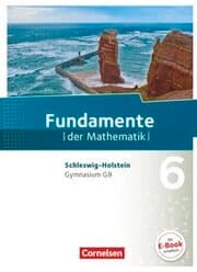 Cover von Fundamente der Mathematik - Schleswig-Holstein G9 - 6. Schuljahr