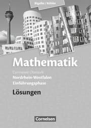 Cover von Bigalke/Köhler: Mathematik - Nordrhein-Westfalen - Ausgabe 2014 - Einführungsphase