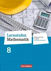 Cover von Lernstufen Mathematik - Differenzierende Ausgabe Nordrhein-Westfalen - 8. Schuljahr