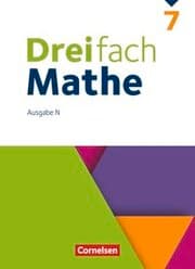 Cover von Dreifach Mathe - Ausgabe N - 7. Schuljahr