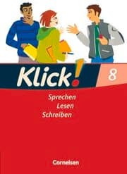 Cover von Klick! Deutsch - Ausgabe 2007 - 8. Schuljahr