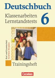 Cover von Deutschbuch - Sprach- und Lesebuch - Trainingshefte - zu allen Grundausgaben - 6. Schuljahr